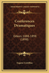 Conferences Dramatiques