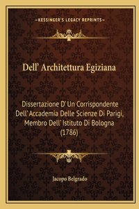 Dell' Architettura Egiziana