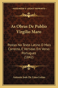 As Obras De Publio Virgilio Maro