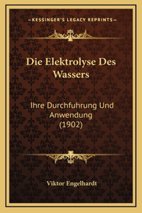 Elektrolyse Des Wassers