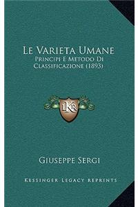 Le Varieta Umane
