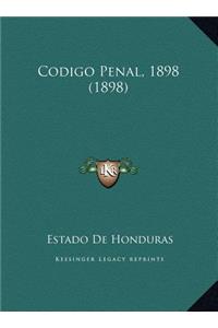 Codigo Penal, 1898 (1898)