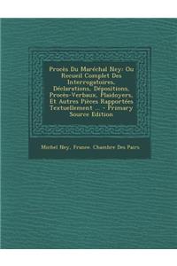 Proces Du Marechal Ney
