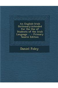 An English-Irish Dictionary