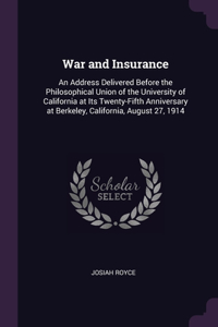 War and Insurance
