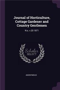 Journal of Horticulture, Cottage Gardener and Country Gentlemen