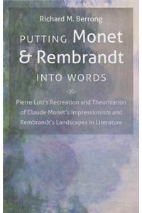 Putting Monet and Rembrandt into Words