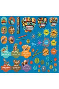 Maker Fun Factory Theme Sticker Sheets (Pkg. of 10 Sheets)