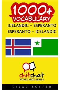 1000+ Icelandic - Esperanto Esperanto - Icelandic Vocabulary
