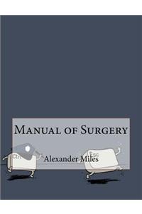 Manual of Surgery