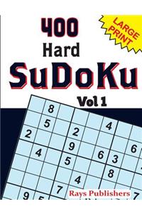 400 Hard SuDoKu Vol 1
