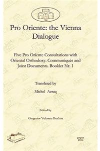 Pro Oriente: the Vienna Dialogue