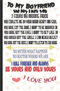 To My Boyfriend the Day I Met You