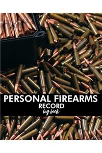 Personal Firearms Record Logbook