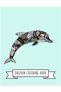 Dolphin Coloring Book