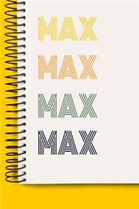 Name MAX A beautiful personalized