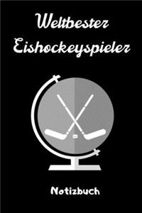 Weltbester Eishockeyspieler Notizbuch