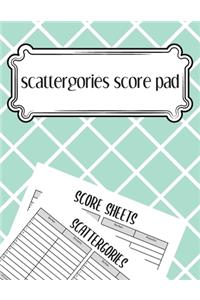 scattergories score pad