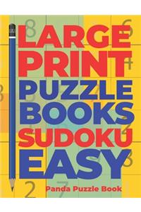 Large print Puzzle Books sudoku Easy