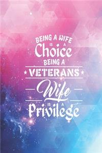 Being a Veterans Wife is a Privilege - Journal