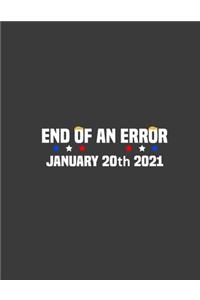 End Of An Error January 20th 2021