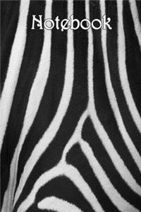 Notebook: Zebra Skin - Bespoke, personalised notebook. Contact us if you would like your own image, log, name or other text on a book.