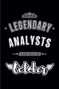 Legendary Analysts are born in October