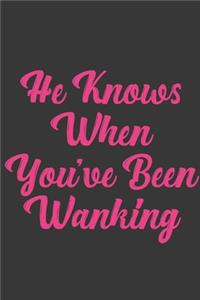He Knows When You've Been Wanking