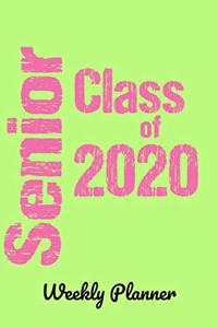 Senior Class of 2020 Planner