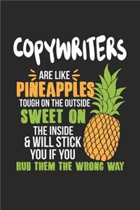 Copywriters Are Like Pineapples. Tough On The Outside Sweet On The Inside