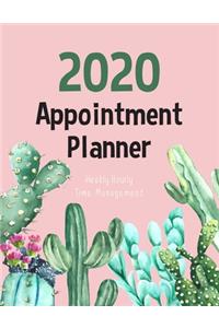 2020 Weekly Hourly Appointment Planner