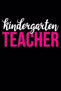 Kindergarten Teacher