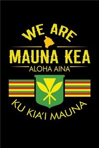 We Are Mauna Kea Aloha Aina Ku Kia'i Mauna