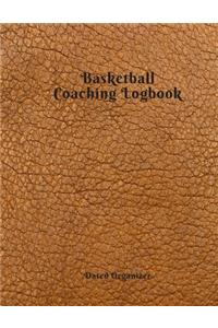 Basketball Coaching Logbook Dated Organizer