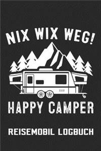 Nix Wix Weg Happy Camper Reisemobil Logbuch