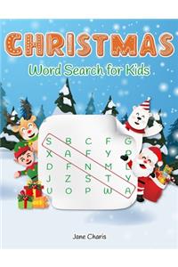 Christmas Word Search for Kids