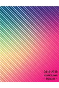 2018-2019 Academic Planner Organizer