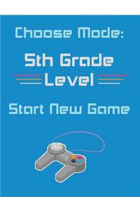 5th Grade Back To School Gift Notebook For Boys