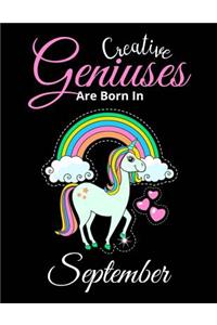Creative Geniuses Are Born In September