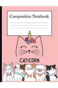 Composition Notebook Caticorn