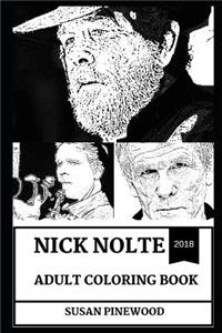 Nick Nolte Adult Coloring Book