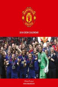 Manchester United F.C. Official Desk Easel 2018 Calendar - M
