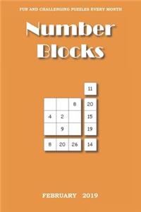 Number Blocks: February, 2019