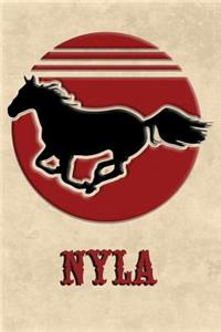 Wild Horse Lined Notebook