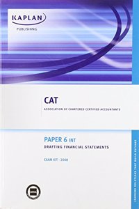 (INT) Drafting Financial Statements - Exam Kit