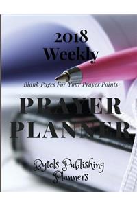 2018 Weekly Prayer Planner