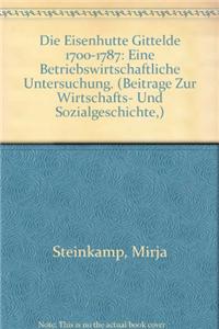 Die Eisenhutte Gittelde 1700-1787
