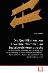 Qualifikation von Erwerbseinkommen im Sozialversicherungsrecht