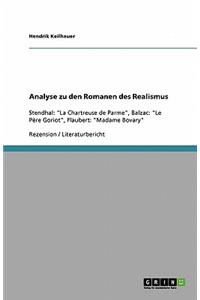 Analyse zu den Romanen des Realismus