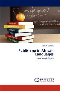 Publishing in African Languages